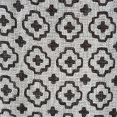 Woven Cotton Throw with Cross Pattern and Tassel Edge | 130×200cm